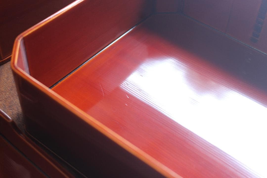 花子さまご確認用！春慶塗大徳寺重10点