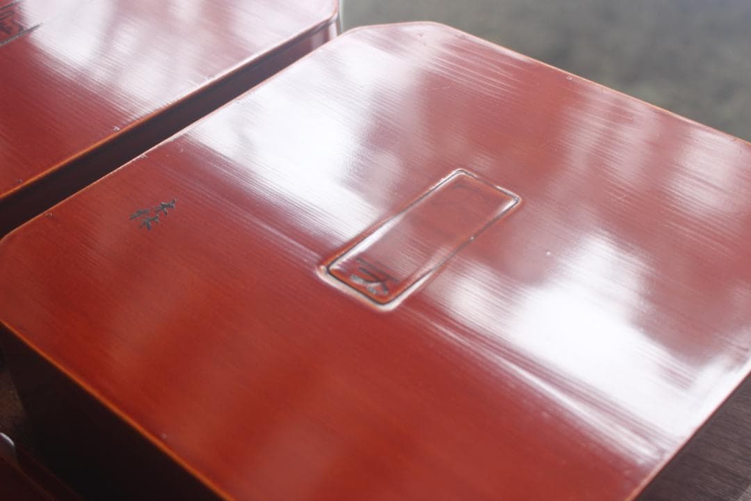 花子さまご確認用！春慶塗大徳寺重10点