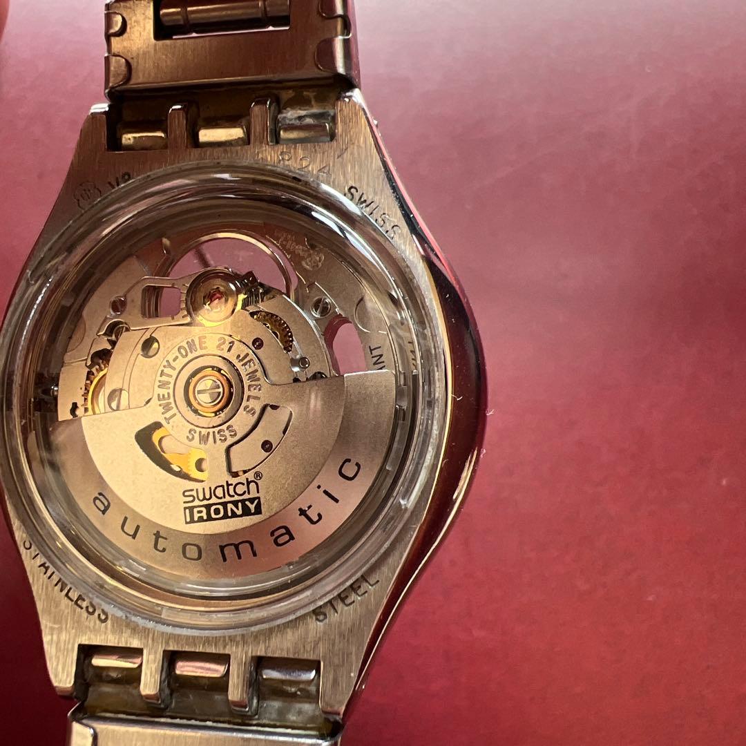 スウォッチ アイロニー オートマチック ボディ＆ソウル スケルトン