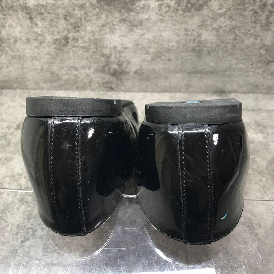 【未使用級】BIRKENSTOCK SAUNDERS ブラック　エナメル　40