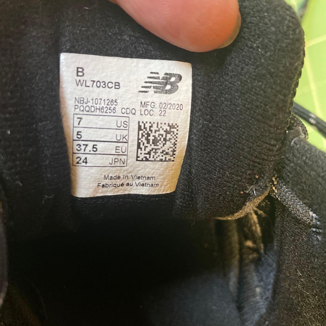 美品new balance WL703CB 24cm