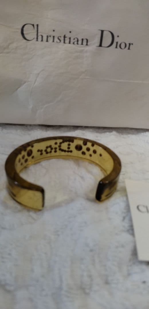 diorディオールクリアバングル