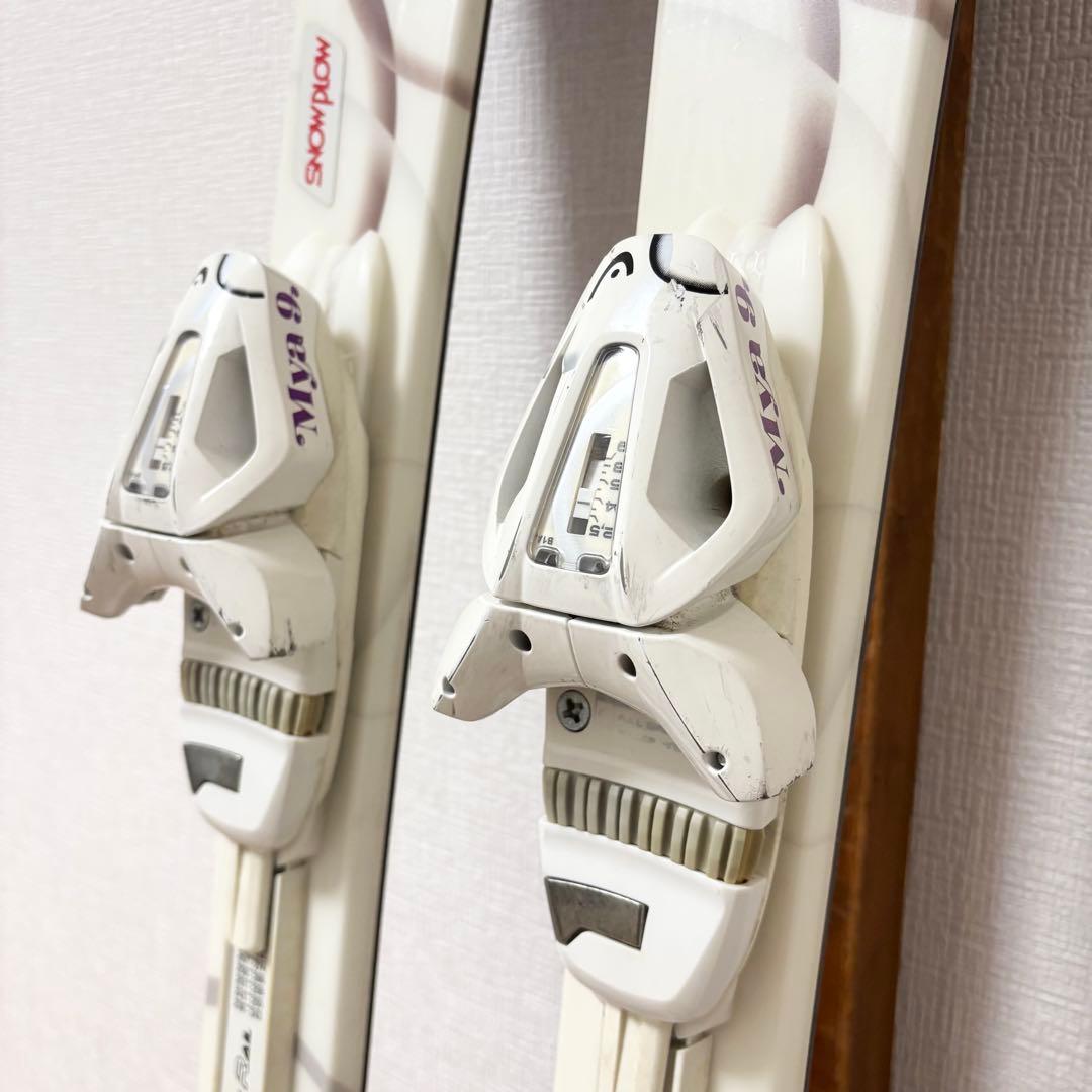 ■HEAD■女性用スキーセット■板142/靴23-23.5/ストック107