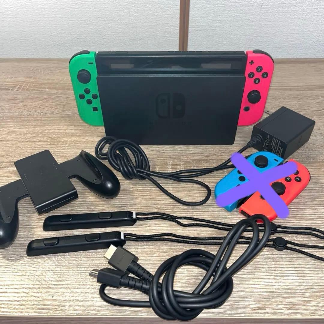 Nintendo Switch 本体 Joy-Con 緑/ピンク