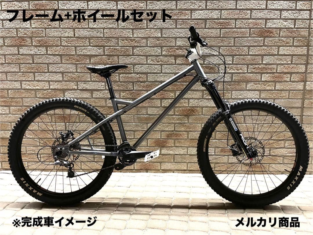 LLS SEMI FAT 27.5Boost MTB クロモリフレーム+ホイール