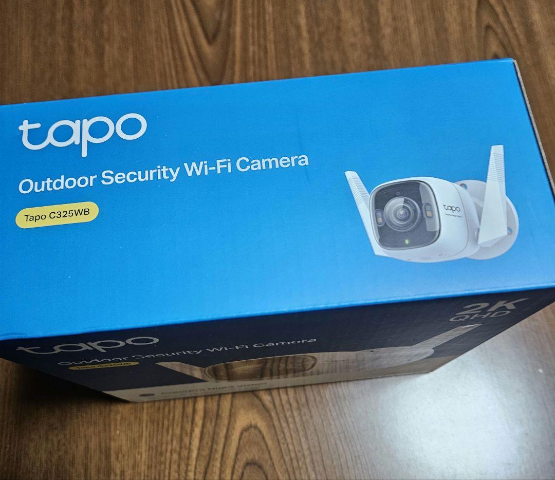 TP-Link Tapo C325WB V2屋外カメラ