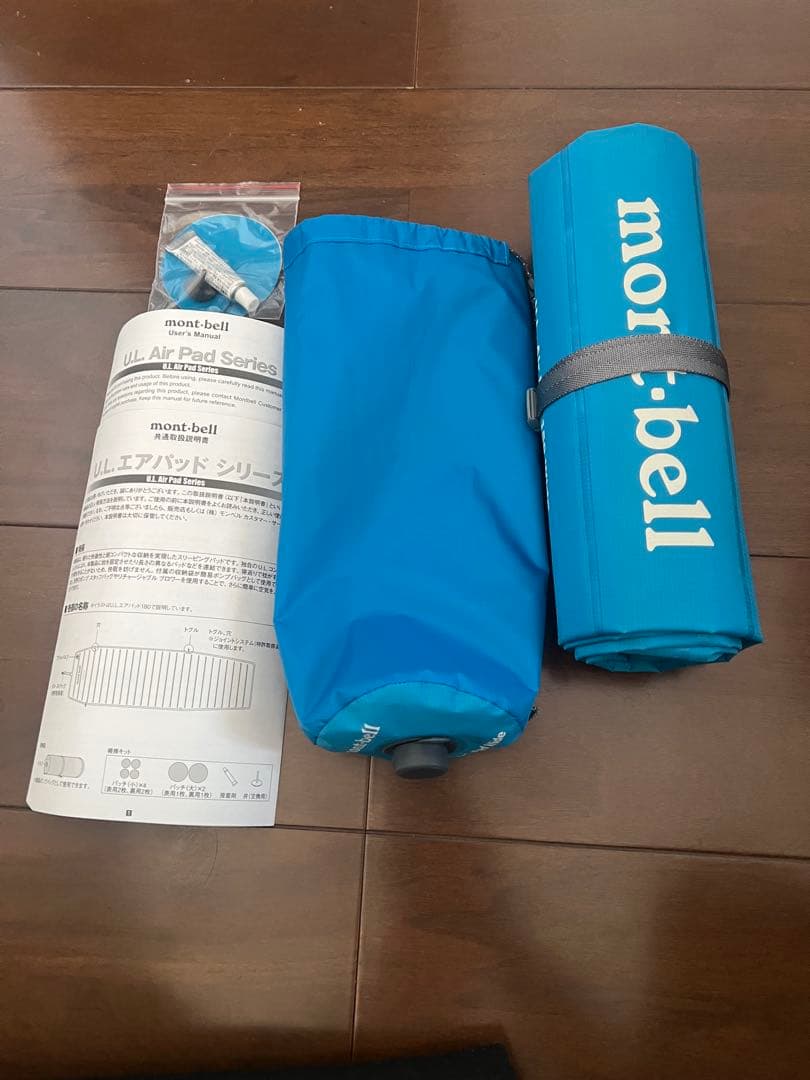 アウトドア寝具 mont-bell U.L. Air Pad Wide 150