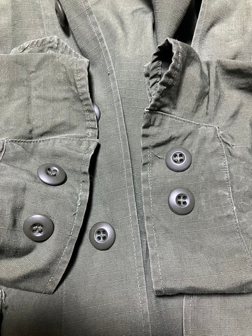 ジャングルファティーグジャケット 米軍実物 SMALL SHORT