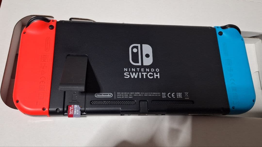 Nintendo Switch 本体 青/赤 SDカード付き