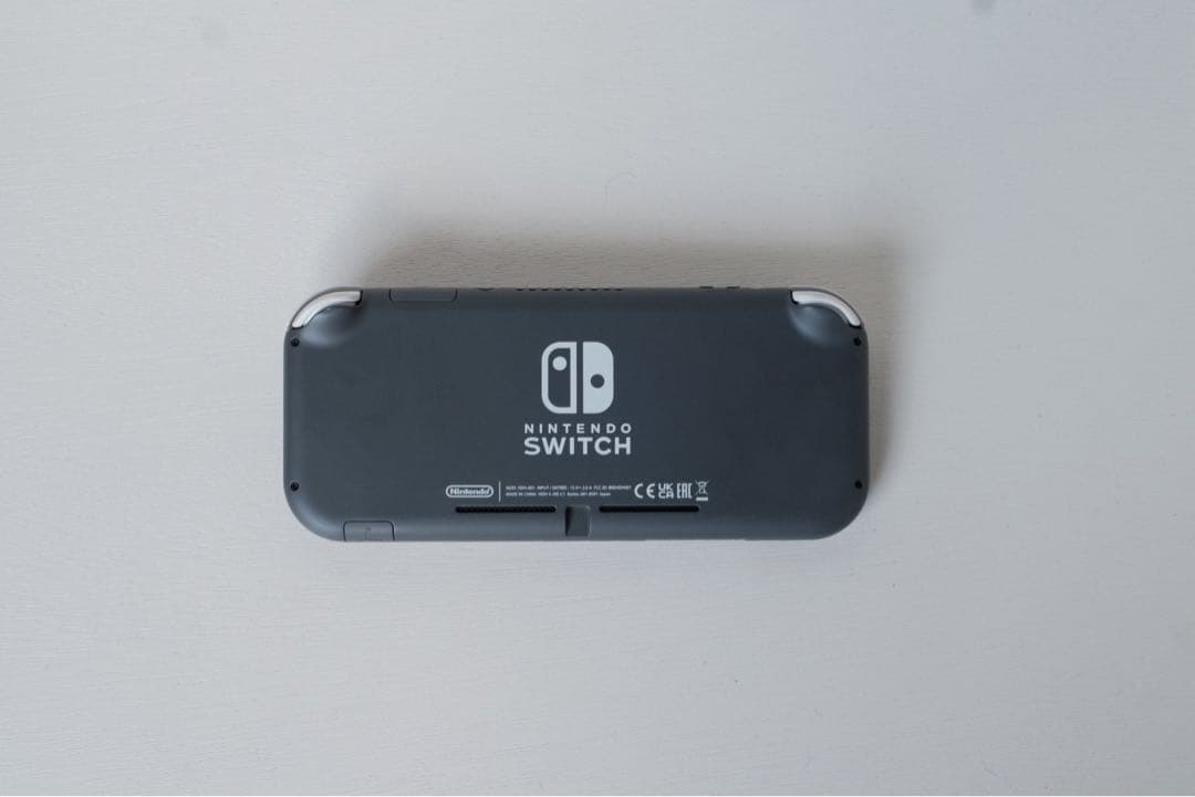 Nintendo Switch Lite グレー 本体　【美品】AC