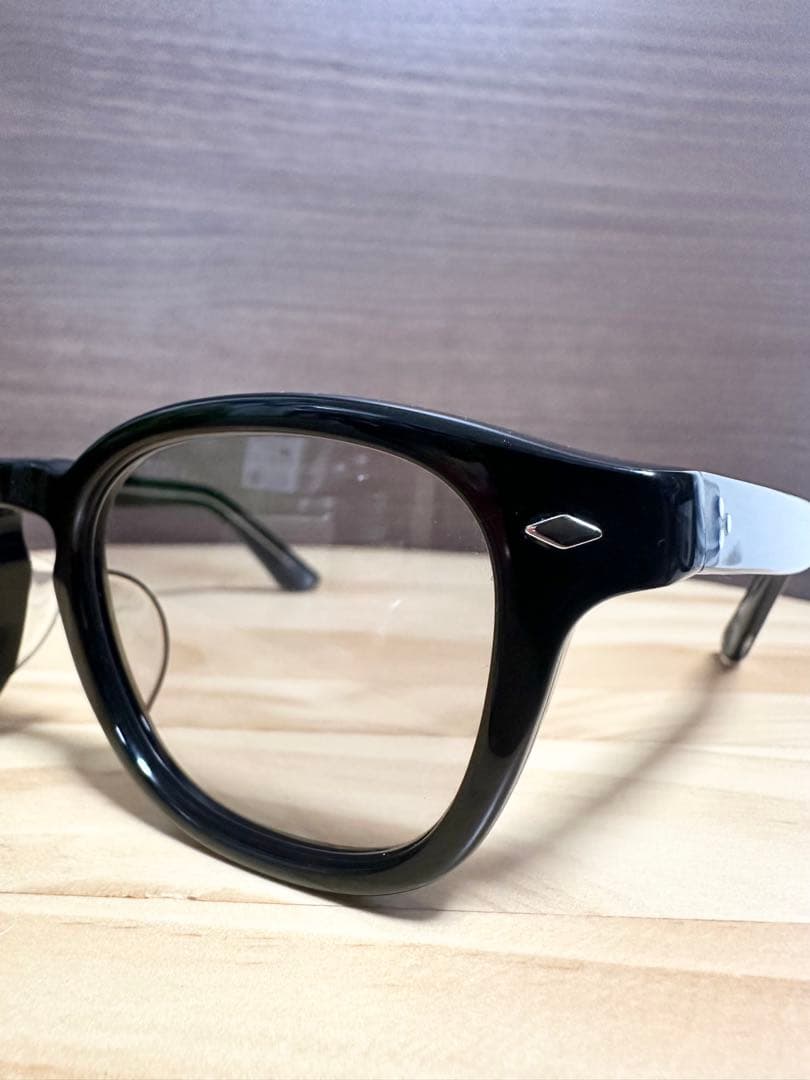 EYEVAN Byron 50 ブラック 度なし 眼鏡 サングラス アイヴァン