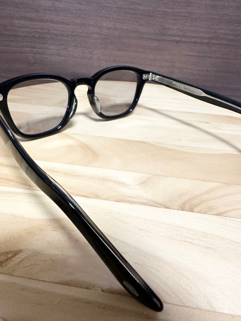 EYEVAN Byron 50 ブラック 度なし 眼鏡 サングラス アイヴァン
