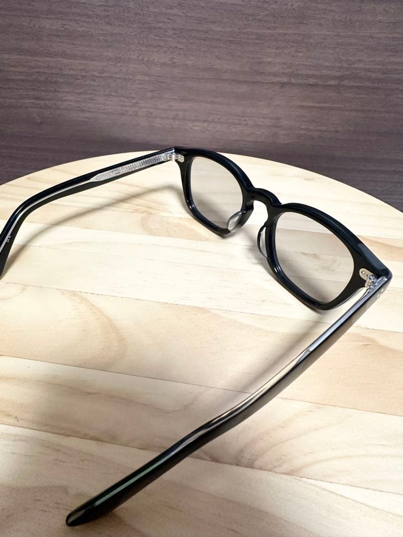 EYEVAN Byron 50 ブラック 度なし 眼鏡 サングラス アイヴァン