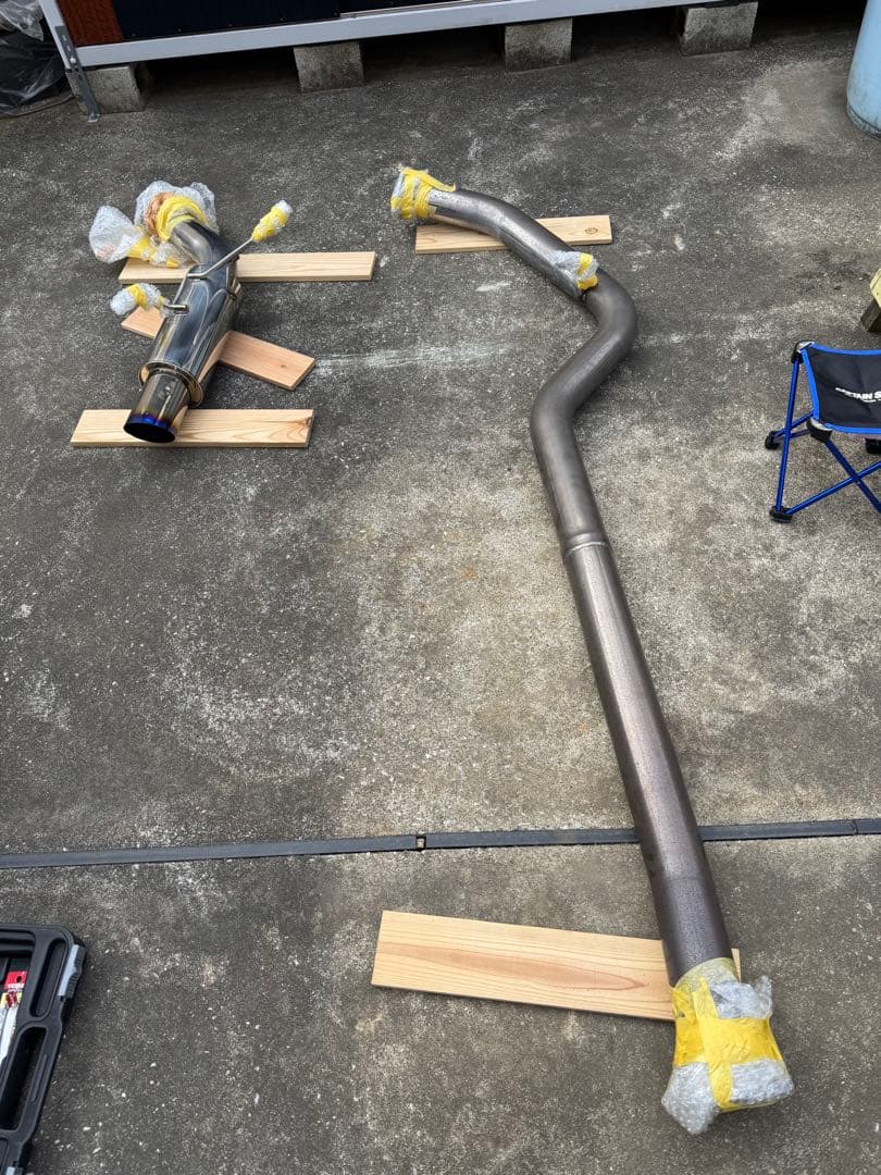 GP SPORTS 限定マフラー S1 シングル VAB 競技用　　引き取り限定