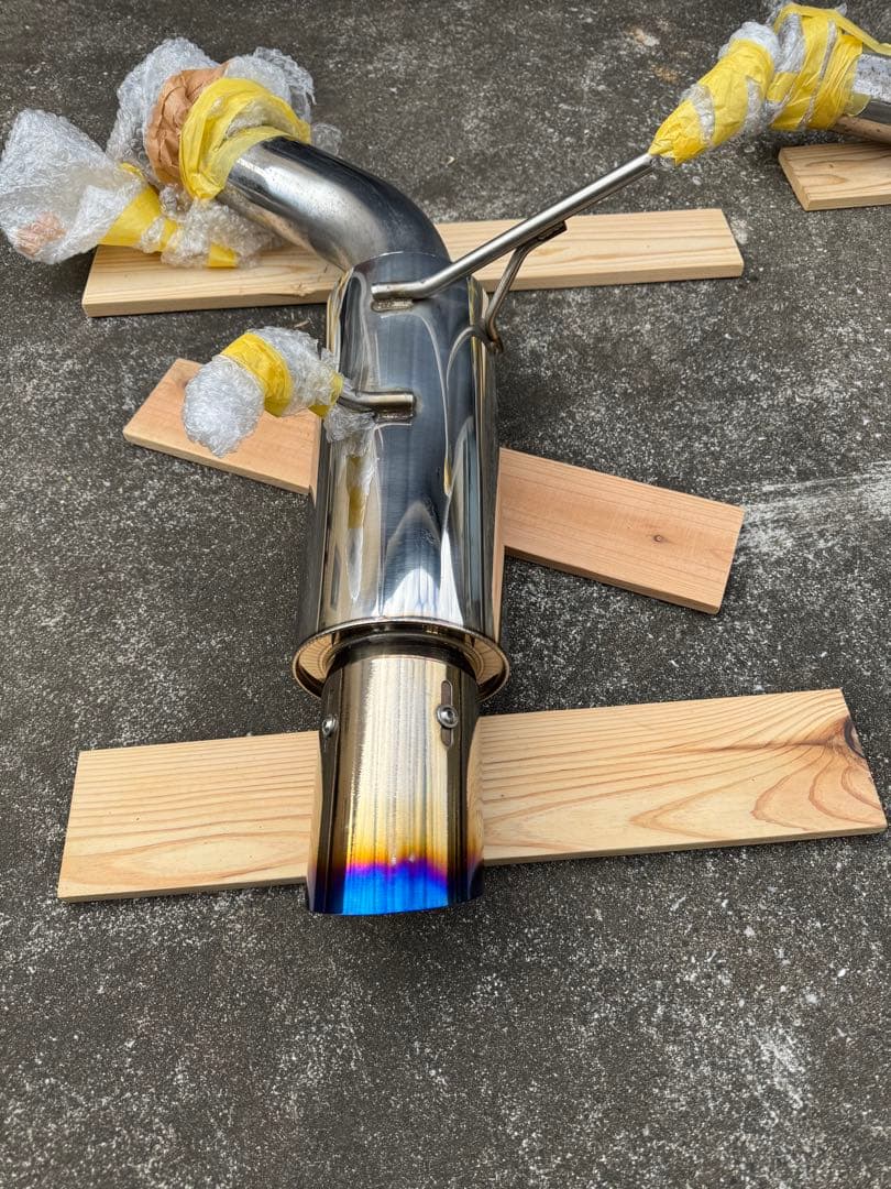 GP SPORTS 限定マフラー S1 シングル VAB 競技用　　引き取り限定