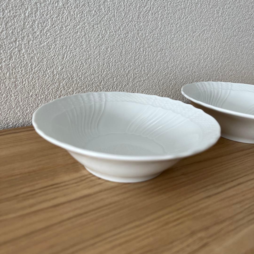 新品未使用　リチャード ジノリ　ベッキオホワイトプレート　フルーツソーサーセット