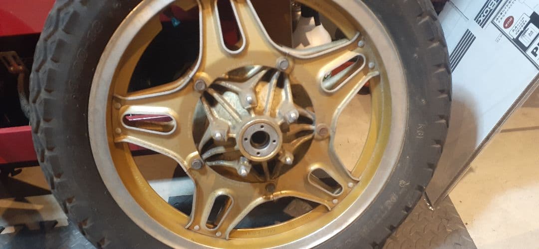 CB750F　CB750FBB　ホイールセット　フロント　リア