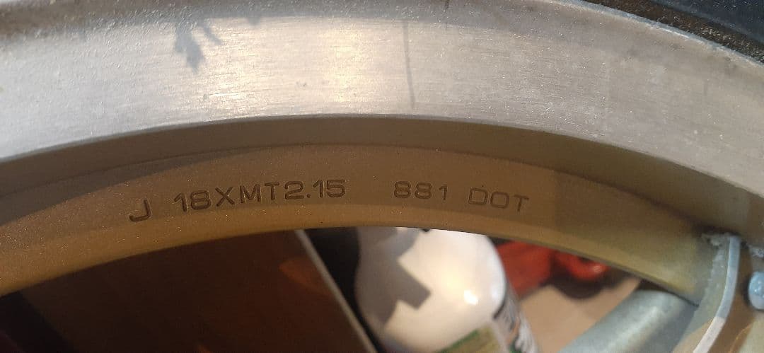 CB750F　CB750FBB　ホイールセット　フロント　リア