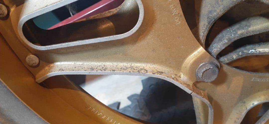 CB750F　CB750FBB　ホイールセット　フロント　リア