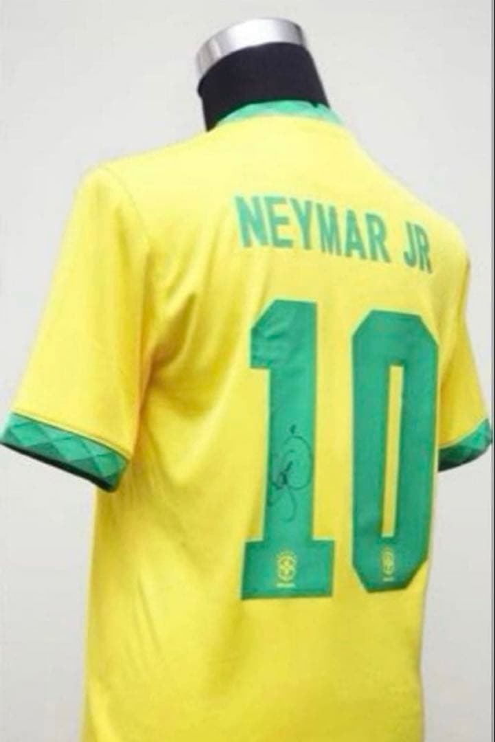 DUGOUT ネイマール サイン入り ブラジル代表 2020年ユニフォーム