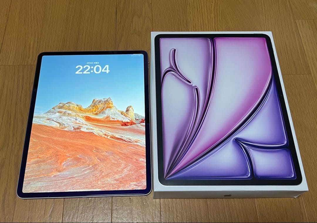 iPadAir 13インチ M3チップ 128GB Wi-Fi パープル