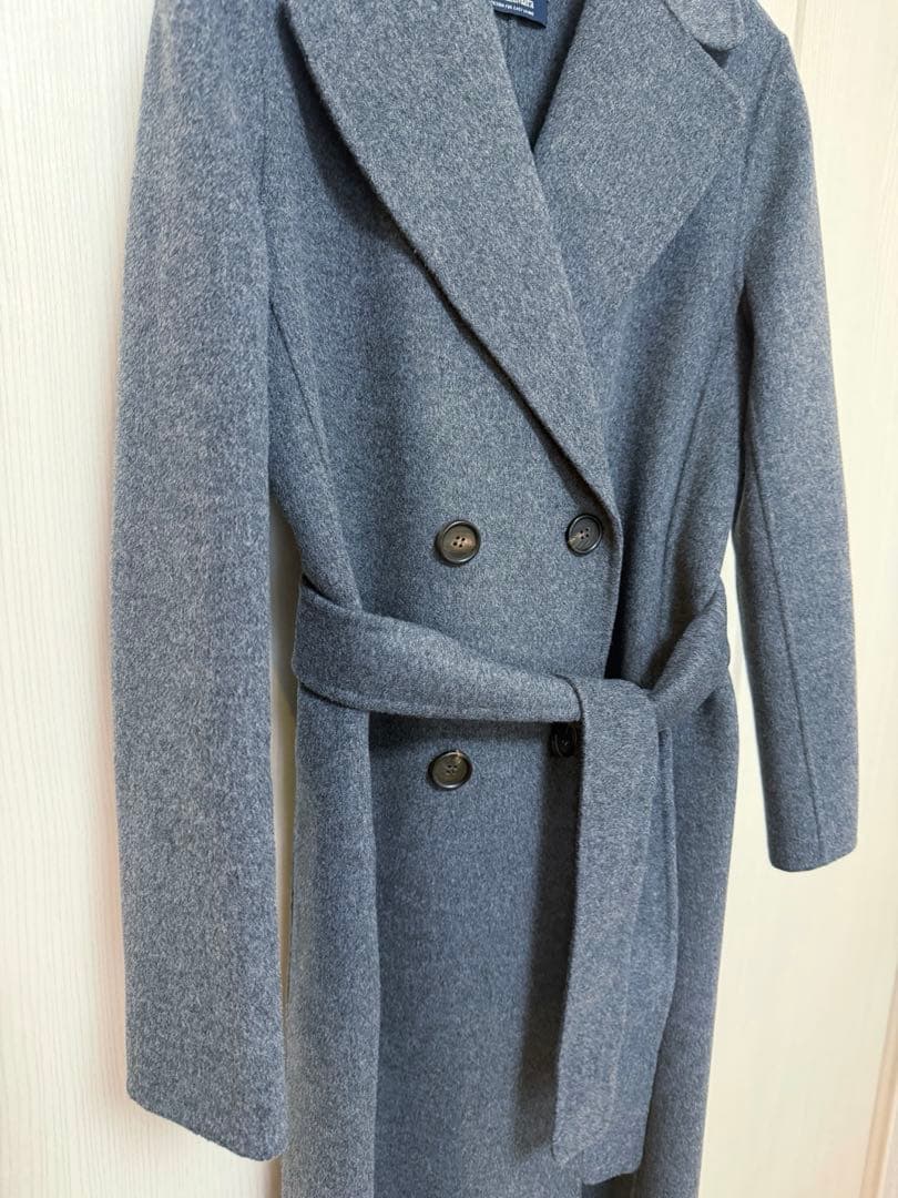 ‘S MaxMara 美品ロングコート☆グレー系38サイズ