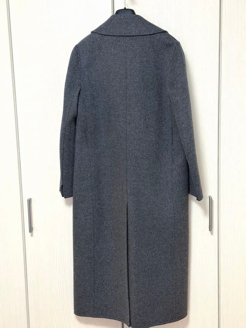 ‘S MaxMara 美品ロングコート☆グレー系38サイズ