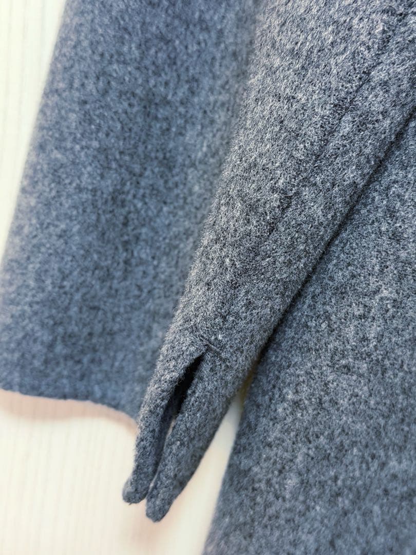 ‘S MaxMara 美品ロングコート☆グレー系38サイズ