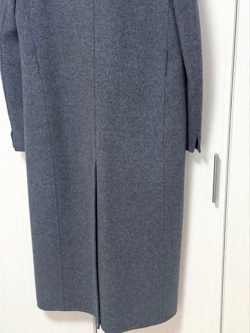 ‘S MaxMara 美品ロングコート☆グレー系38サイズ