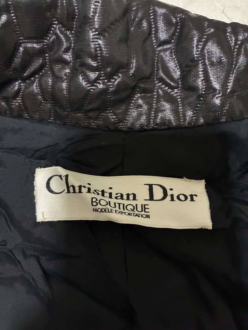 イ*ゴ様 ★Christian Dior ブラック ロングコート