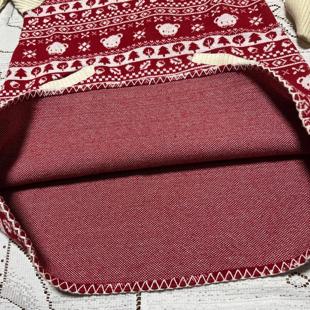 美品♡ファミリア♡ニットワンピース♡１１０