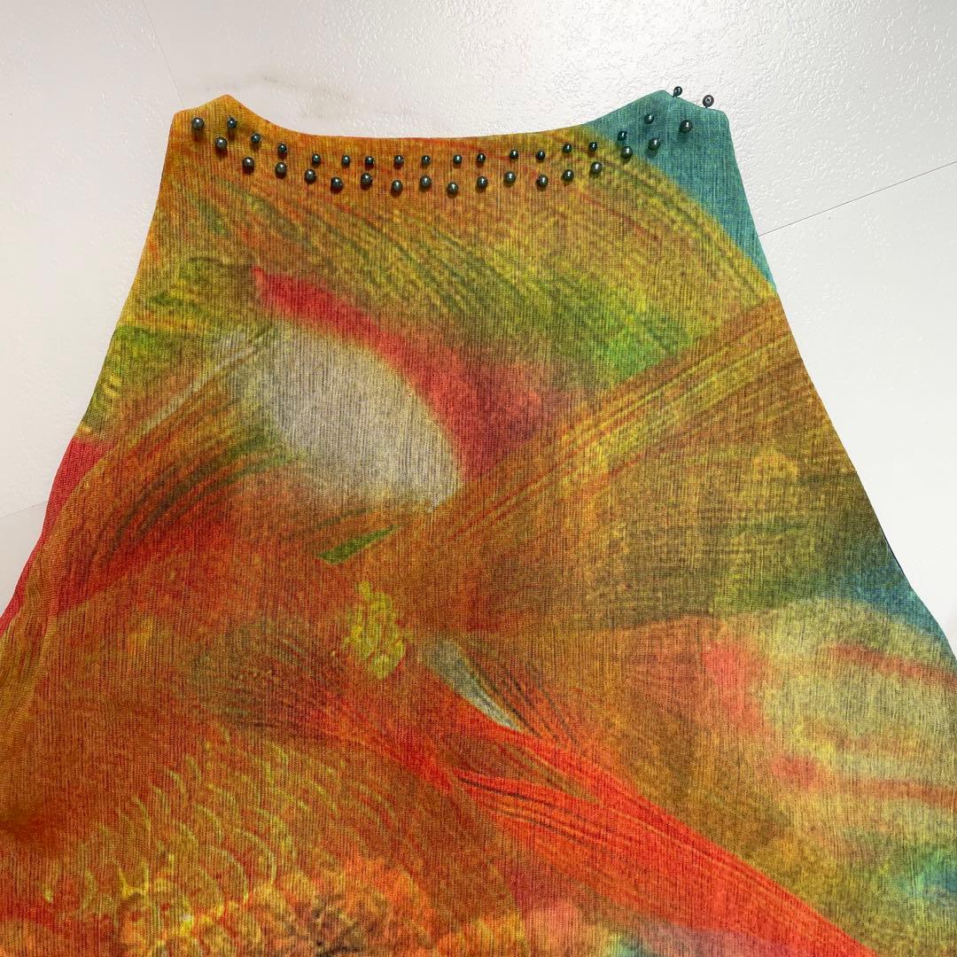 希少✨VIVIENNE TAM カットソー タンクトップ 豪華 総柄 金魚