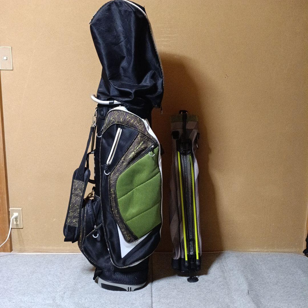 軽量TIGORA　分離スタンド付きゴルフバッグ・迷彩デザイン