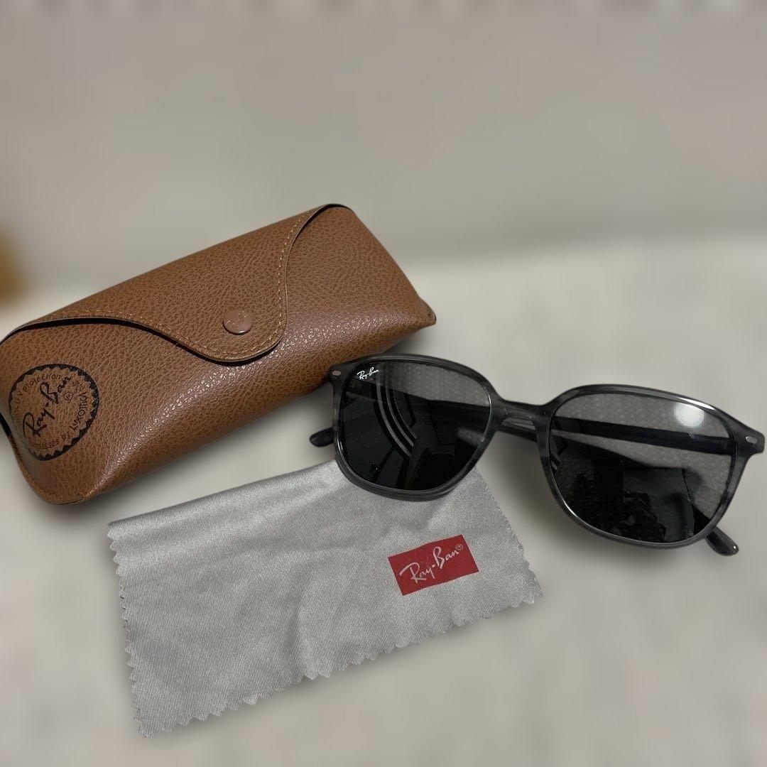 キートン様　RayBan LEONARD RB2193-F グレー