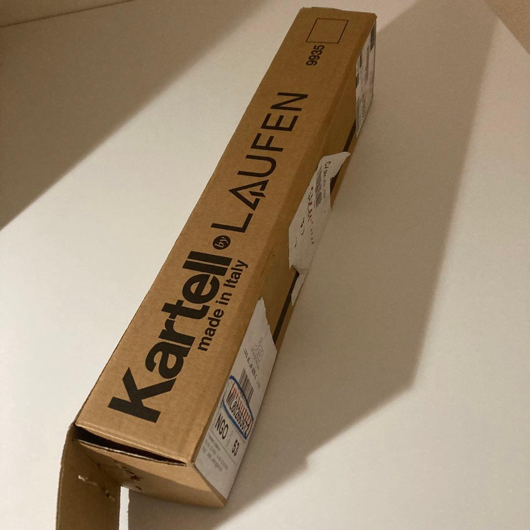 Kartell カルテル　タオルハンガー　RAIL レイル45 アンバー