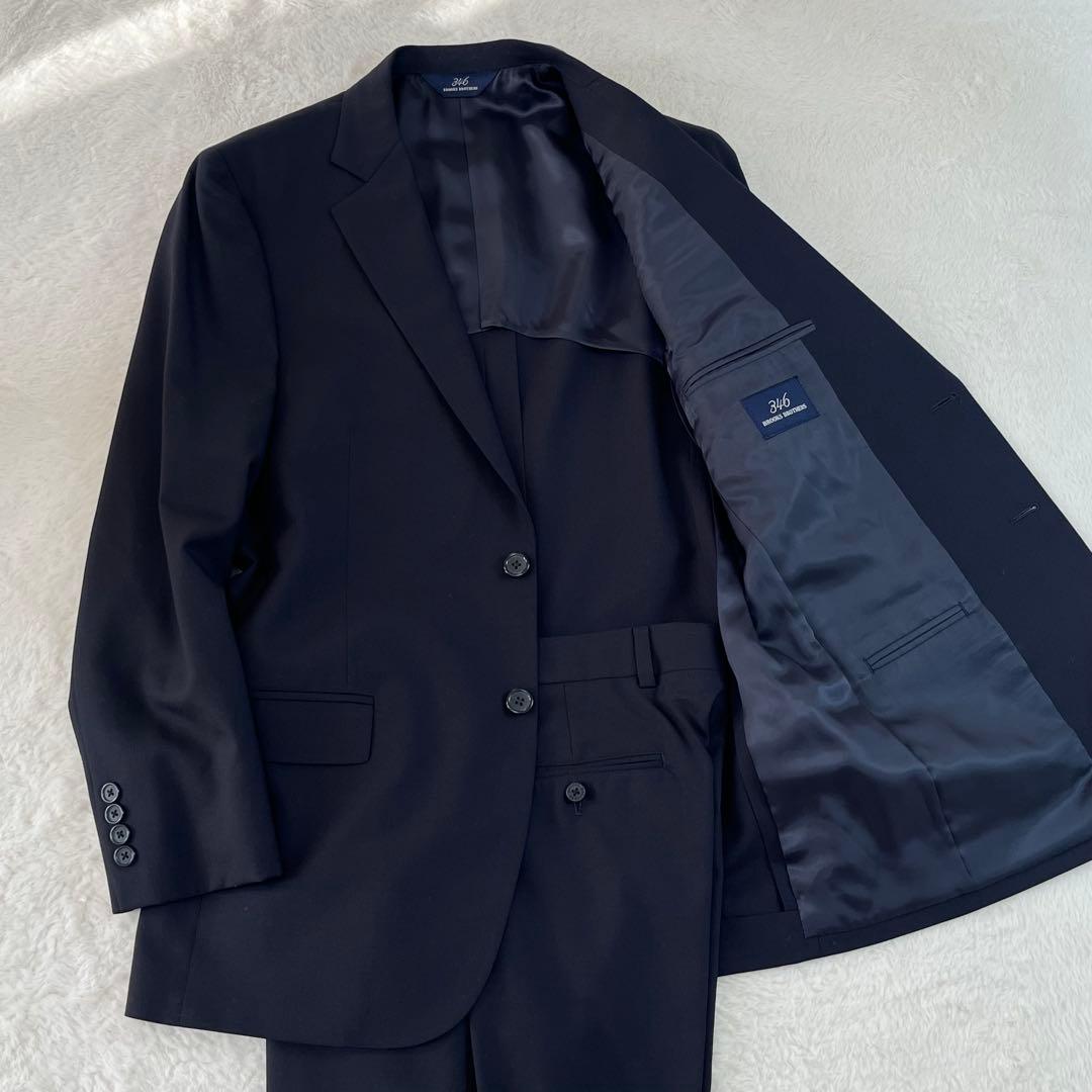 ブルックスブラザーズ　セットアップ　ジャケット　パンツ　スーツ　ブレザー　346
