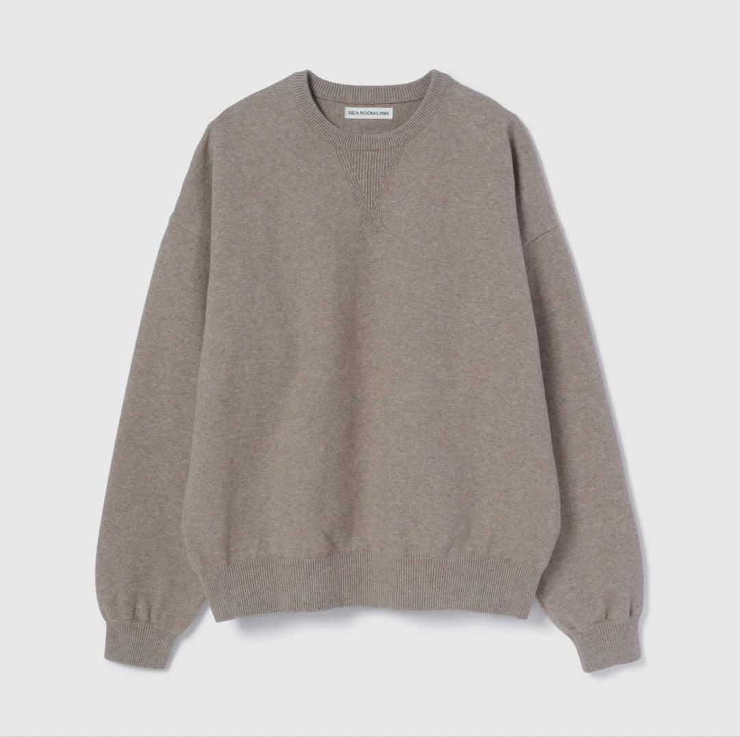 searoomlynn Sweatlikeルーズニットプルオーバー