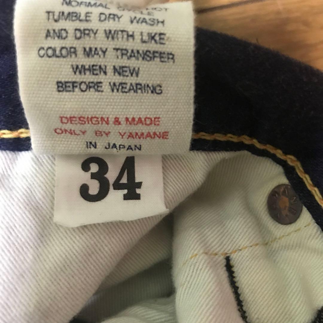 エヴィス　半ズボン美品濃紺　W34インチ