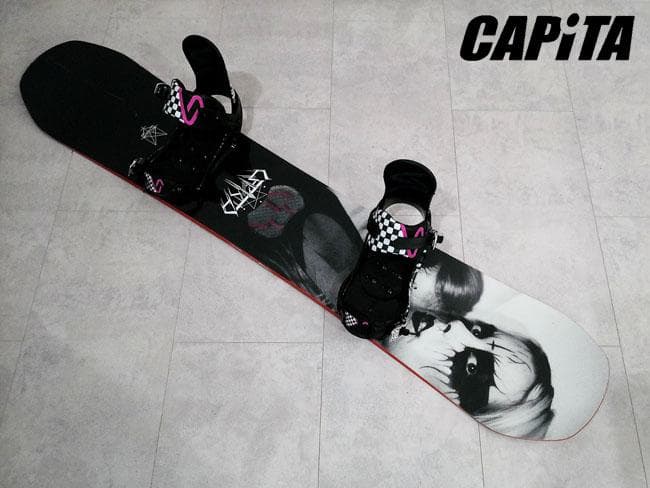CAPiTA D.O.A 152cm スノーボードセット SIMSビンディングM