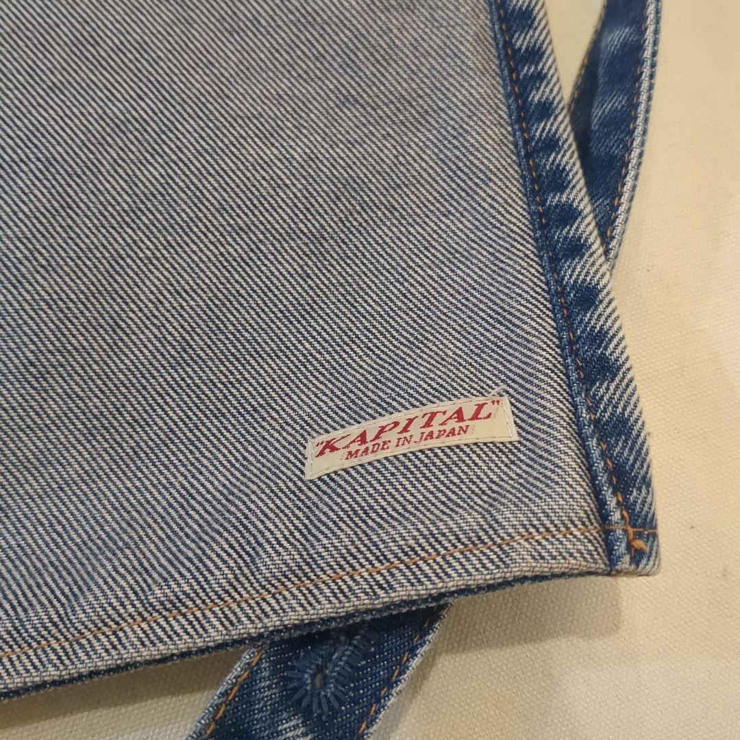 KAPITAL デニムエプロン　denim repairs