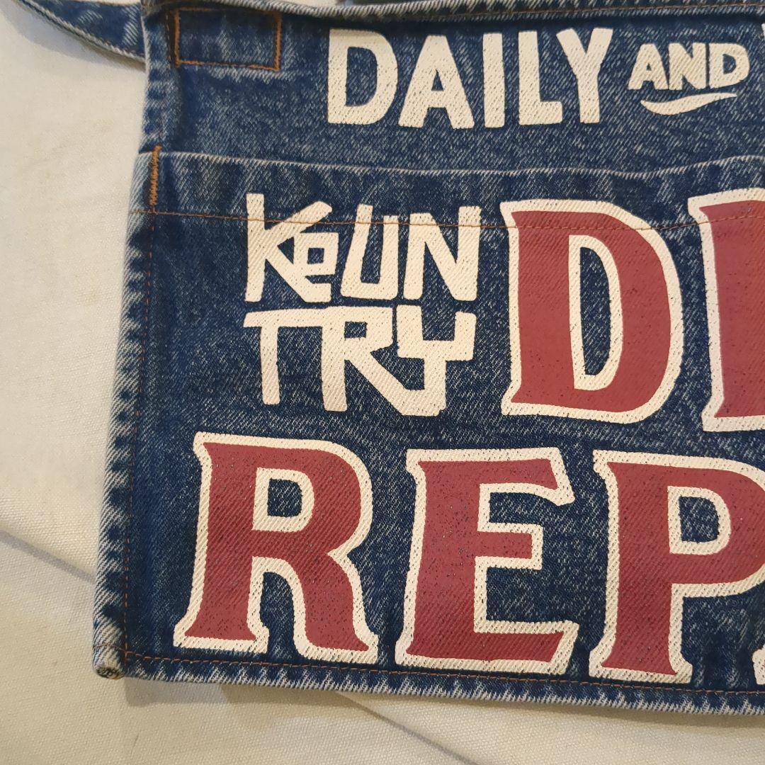 KAPITAL デニムエプロン　denim repairs