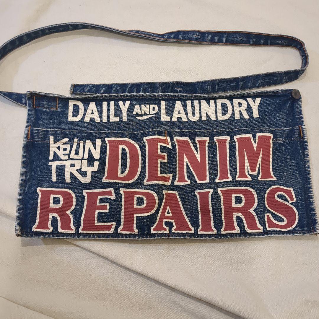 KAPITAL デニムエプロン　denim repairs