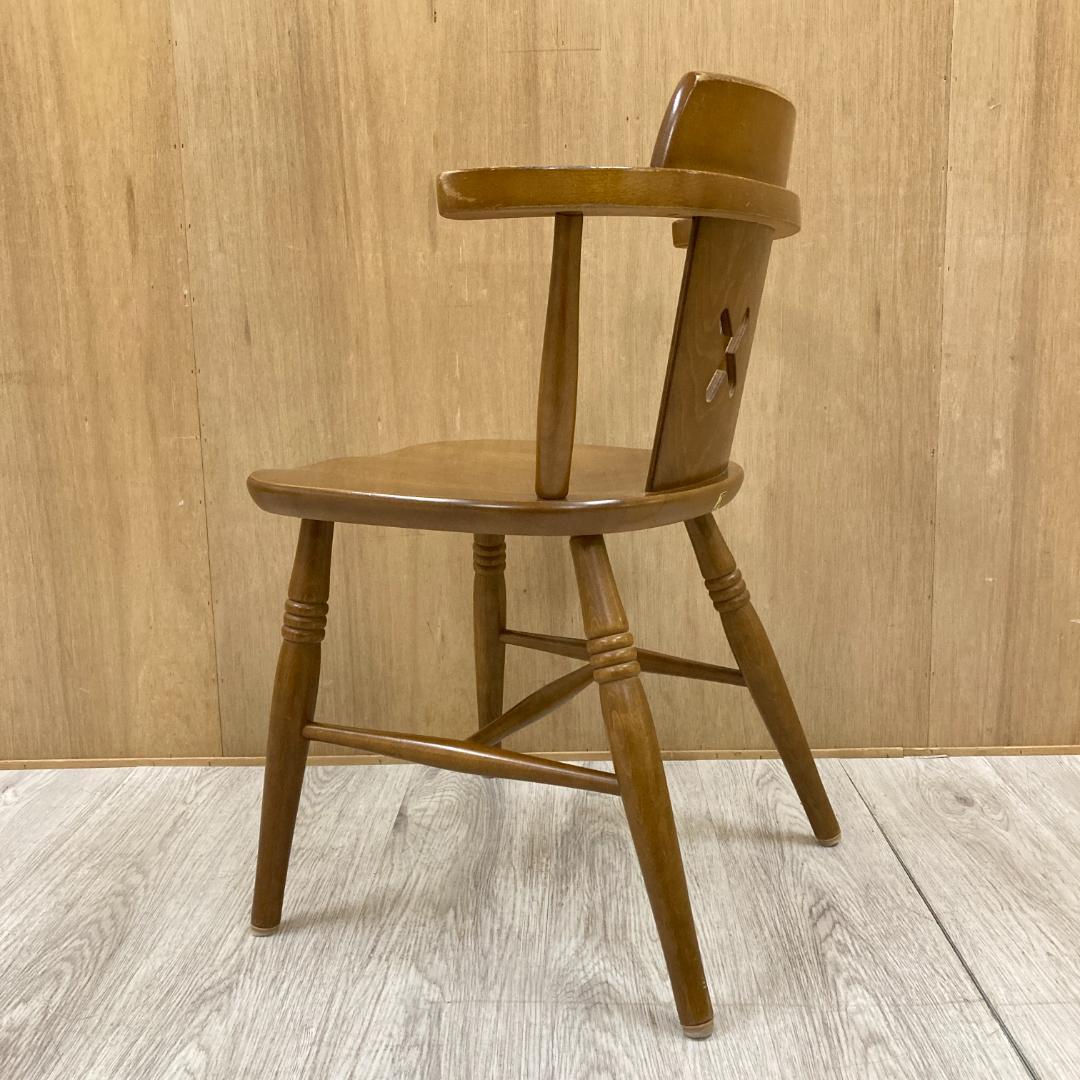 【飛騨産業】HIDA キツツキ　ダイニングチェア　アームチェア　椅子　B