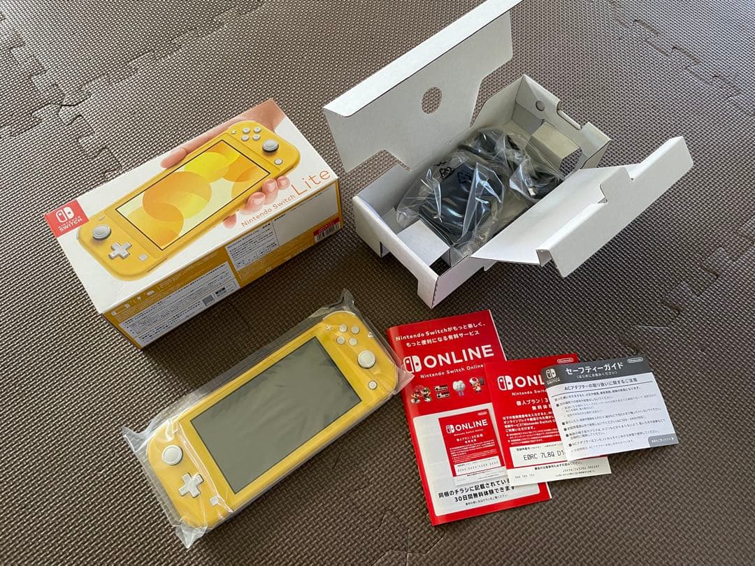 【新品未使用】Nintendo switch lite イエロー