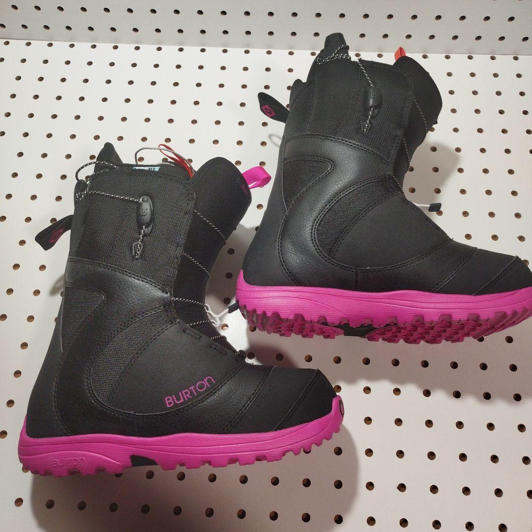 イノBURTONスノーボードブーツ ミント アジアンフィット（女性）25cm美品