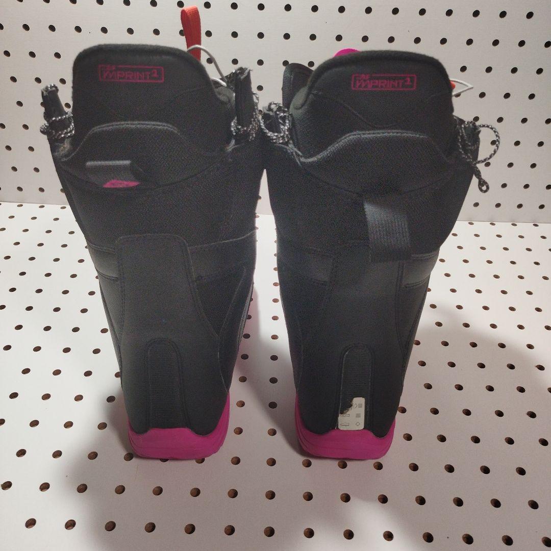 イノBURTONスノーボードブーツ ミント アジアンフィット（女性）25cm美品