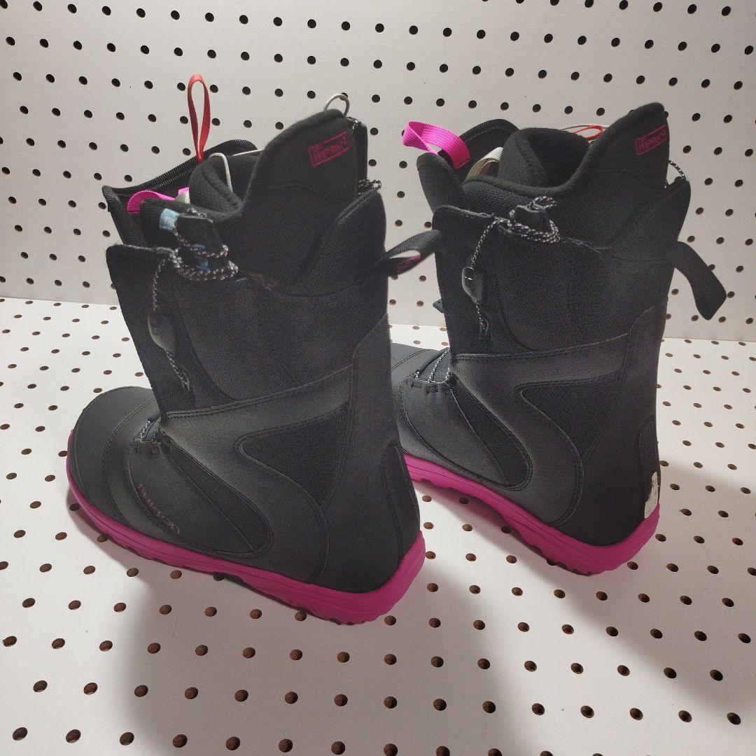 イノBURTONスノーボードブーツ ミント アジアンフィット（女性）25cm美品