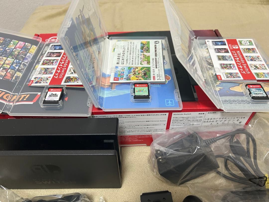 【美品】Nintendo Switch ＋ソフト3つまとめ売り
