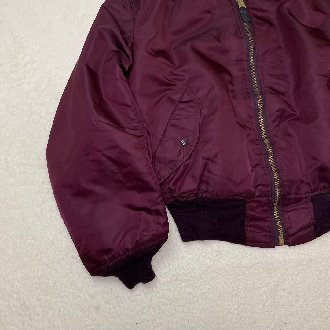 旧タグ USA製 ALPHA アルファ MA-1 フライトジャケット 短丈 XL