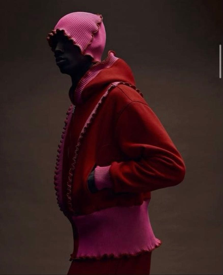 希少 【ANTHONY CALYDON】TUピンクニット帽